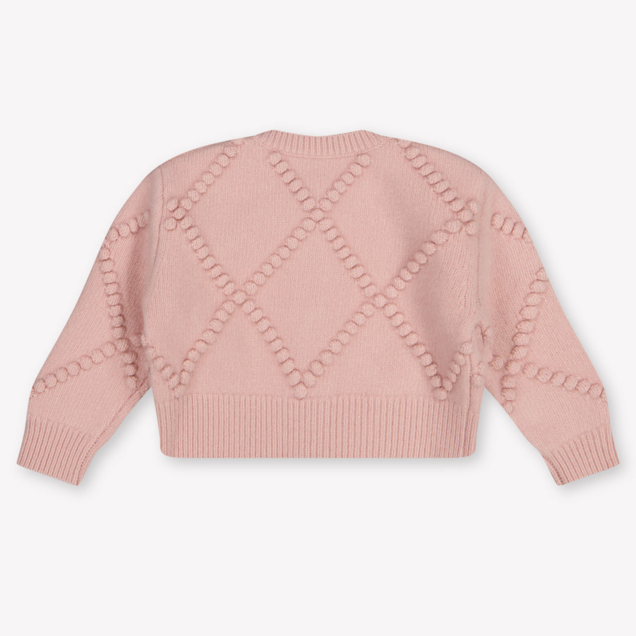 Burberry Bonnie Baby Meisjes Trui In Licht Roze