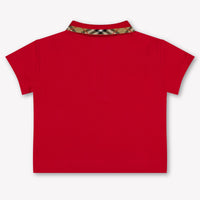 Burberry JOHANE Baby Jongens Polo In Rood