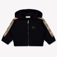 Burberry CLYDE Baby Unisex Cardigan In Black