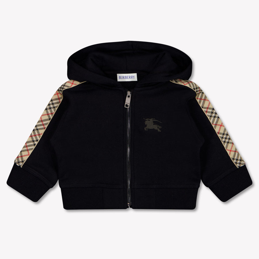 Burberry CLYDE Baby Unisex Cardigan In Black