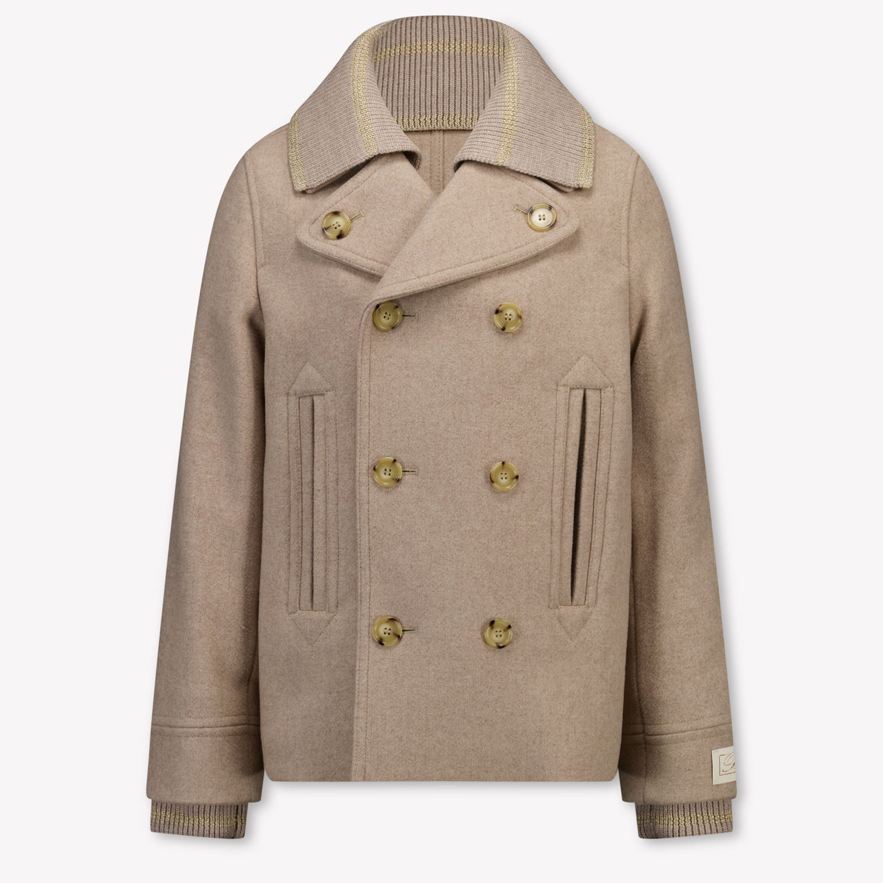 Burberry Frank Girls Winter Jacket in Beige