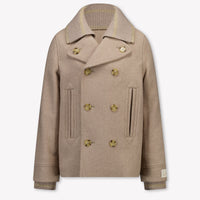 Burberry Frank Girls Winter Jacket in Beige
