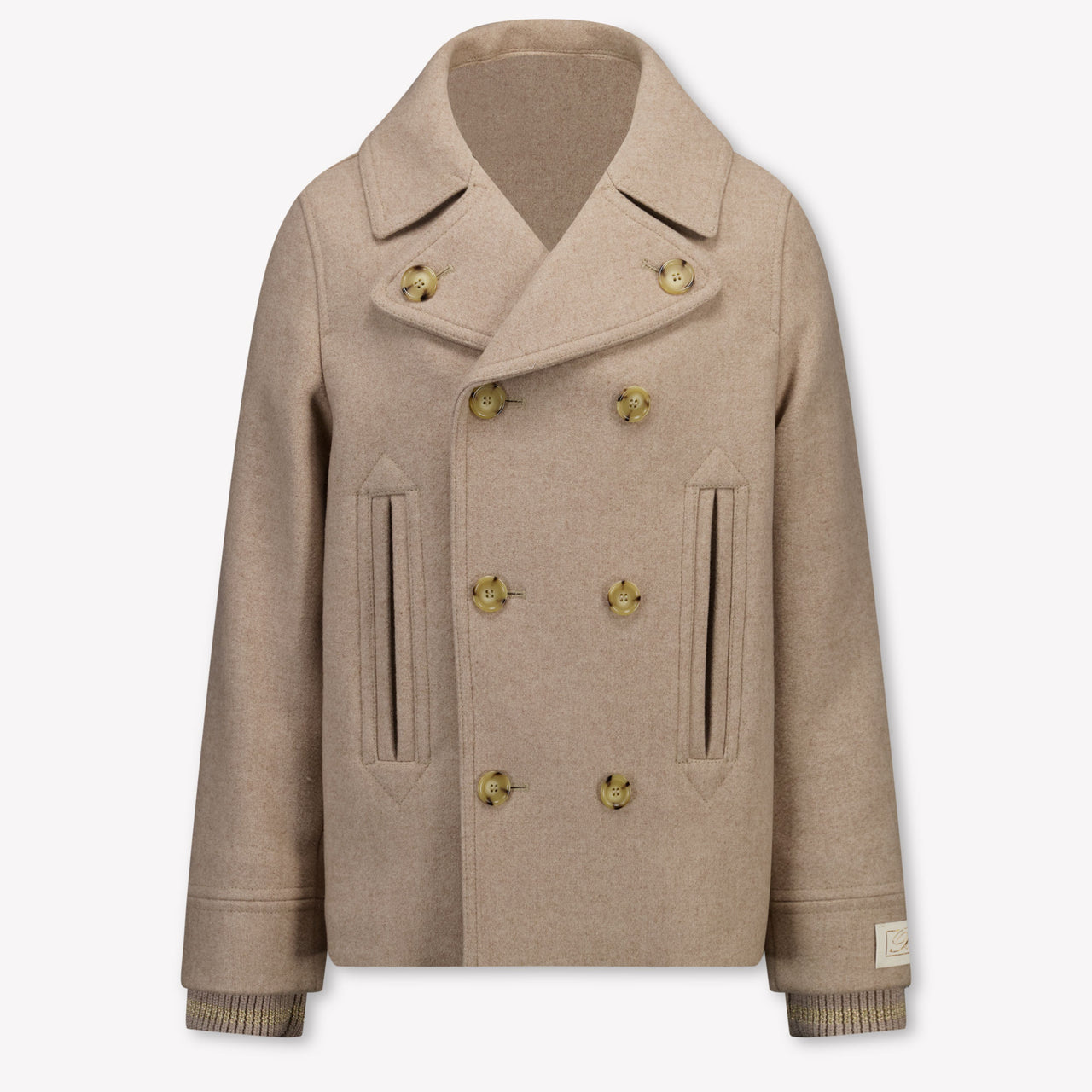Burberry Frank Girls Winter Jacket in Beige