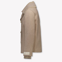 Burberry Frank Girls Winter Jacket in Beige