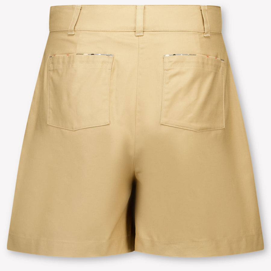 Burberry Melanie Kids Girls Shorts In Beige
