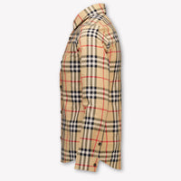 Burberry Owen Kids Boys Blouse In Beige