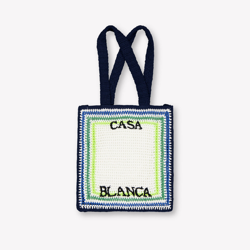 Casablanca Kinder Unisex Tas In Wit