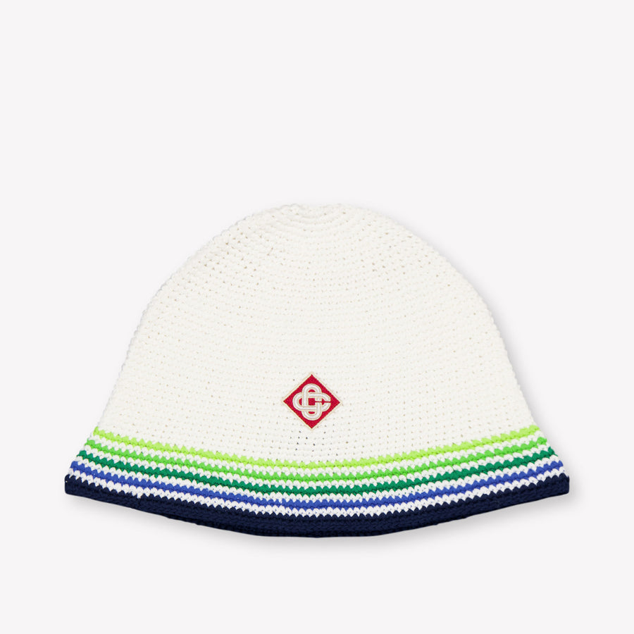 Casablanca Unisex Kids Hat in White