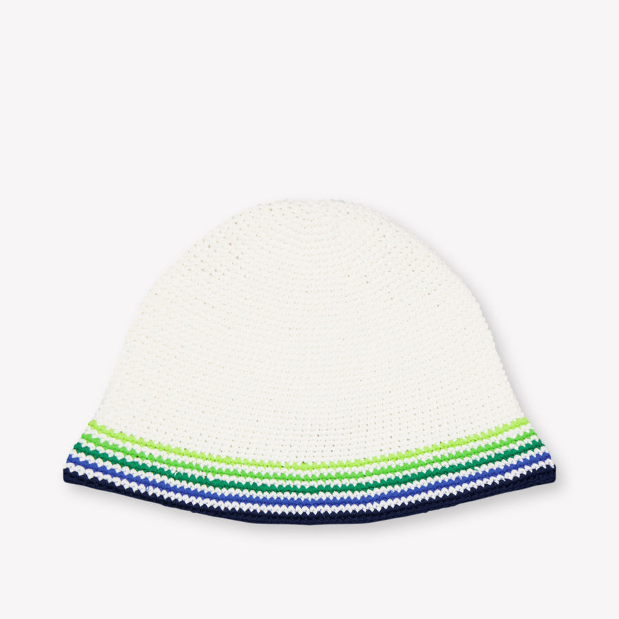 Casablanca Kinder Unisex Hoed In Wit