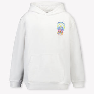 Casablanca Kinder Jongens Trui In Wit