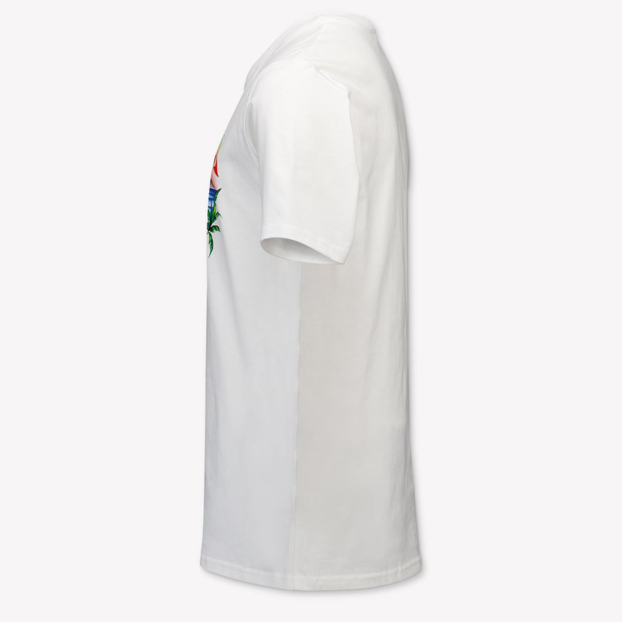 CASABLANCA Kids Boys T-Shirt In White