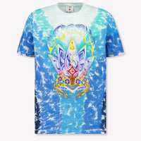 CASABLANCA Kids Boys T-Shirt In Turquoise