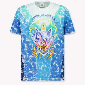 CASABLANCA Kids Boys T-Shirt In Turquoise