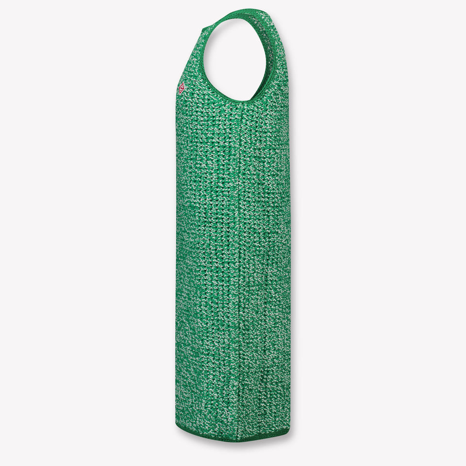 Casablanca Kinder Meisjes Jurk In Licht Groen