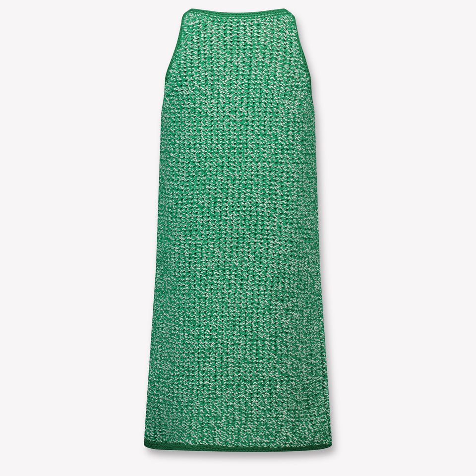 Casablanca Kinder Meisjes Jurk In Licht Groen