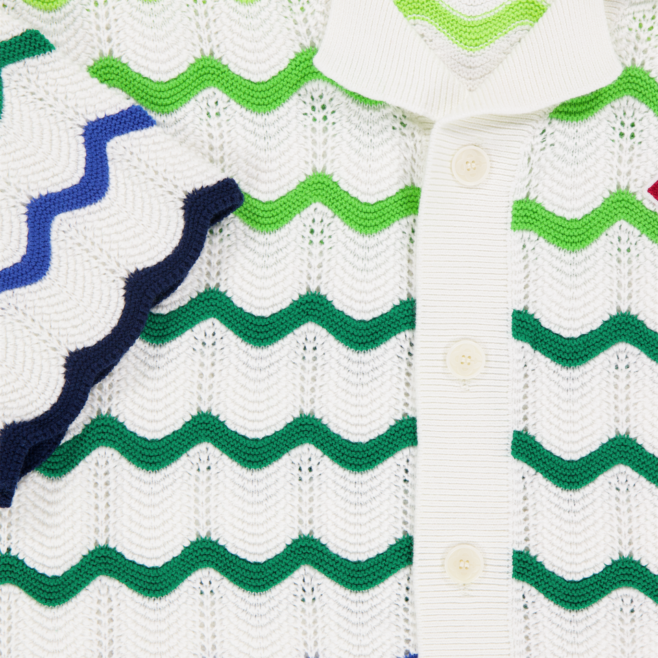 Casablanca Kinder Jongens Blouse In Groen