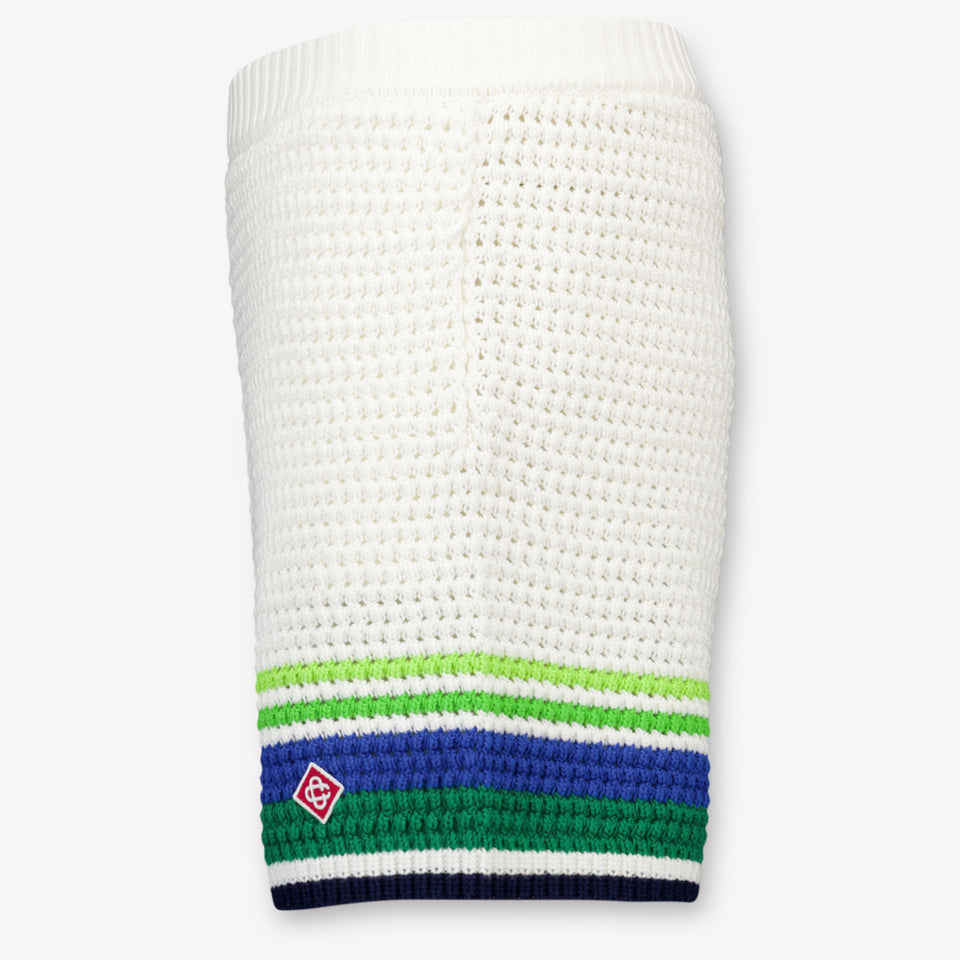 Casablanca Kinder Jongens Shorts In Wit