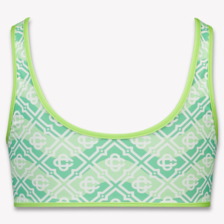 CASABLANCA Kids Girls Swimwear In Green