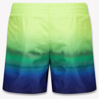 CASABLANCA Kids Boys Swimwear In Lime