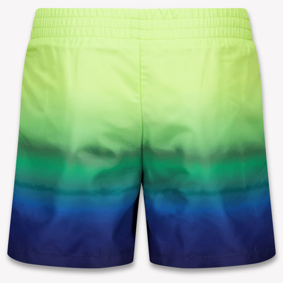 CASABLANCA Kids Boys Swimwear In Lime