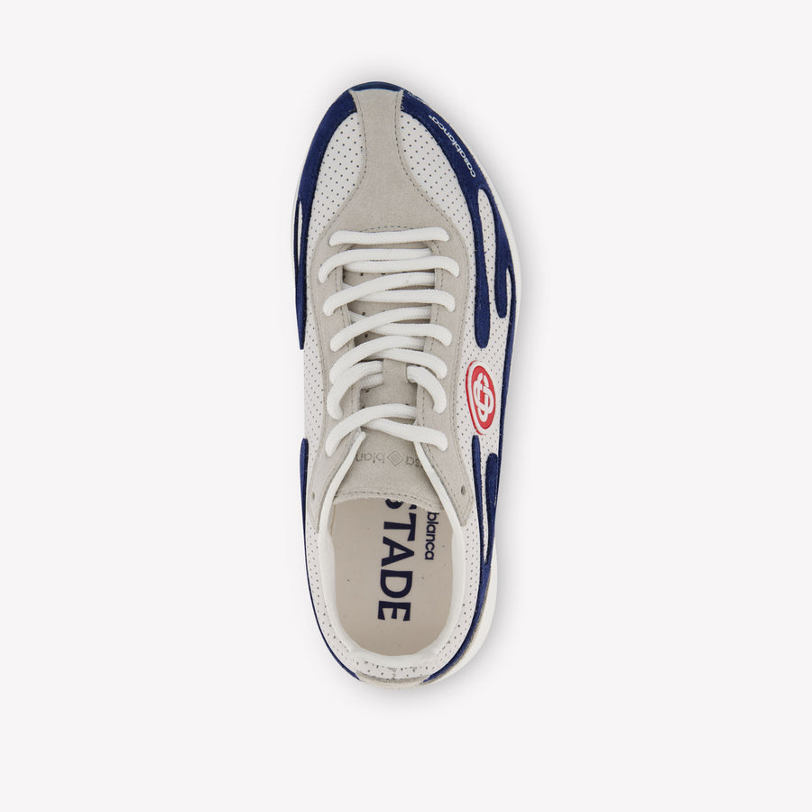 Casablanca 'The Stade' Unisex Sneakers In Wit