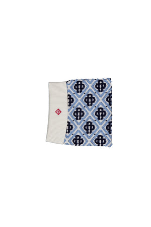 CASABLANCA Kids Unisex Scarves In White