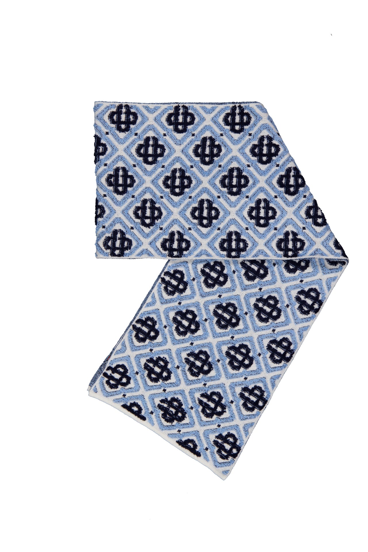 CASABLANCA Kids Unisex Scarves In White