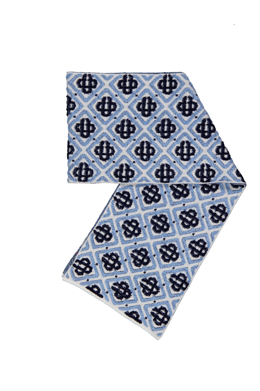CASABLANCA Kids Unisex Scarves In White