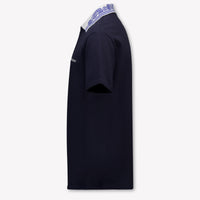 Casablanca Kinder Unisex Polo In Navy