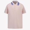 Casablanca Kinder Unisex Polo In Licht Roze