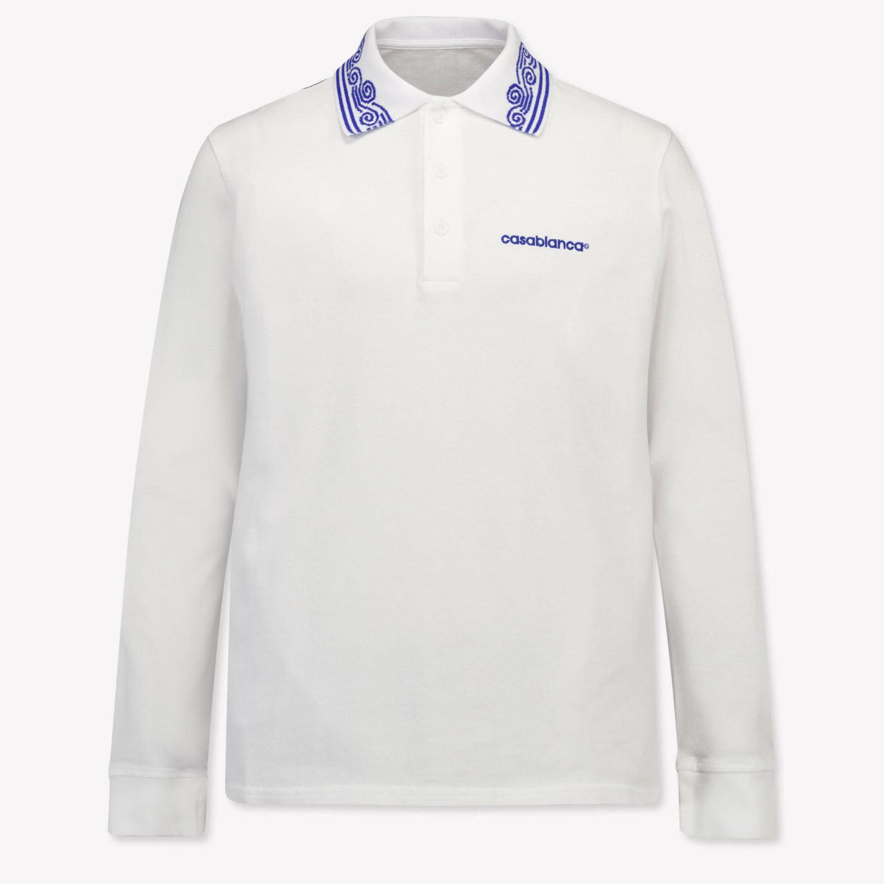 Casablanca Kinder Jongens Polo In Wit