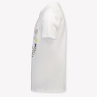 CASABLANCA Kids Unisex T-Shirt In White
