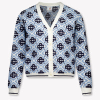 CASABLANCA Kids Girls Cardigan In White