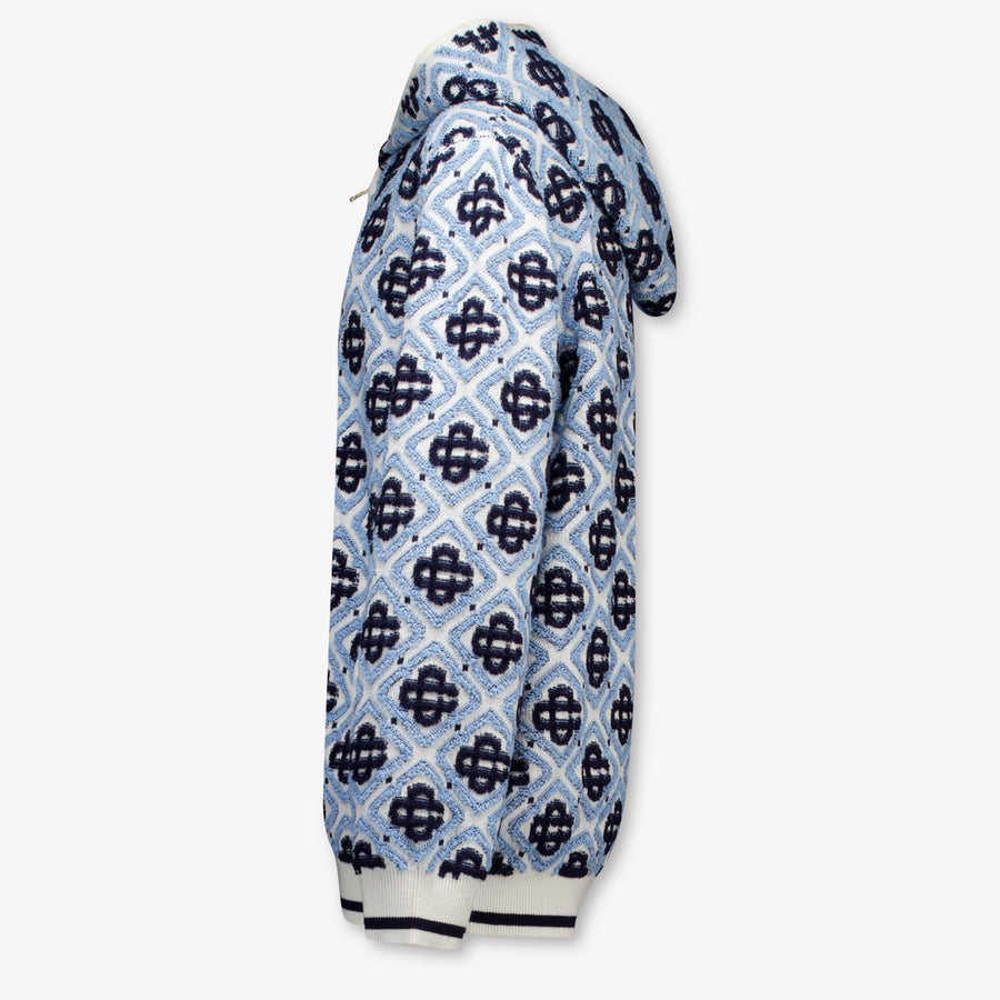 CASABLANCA Kids Boys Cardigan In White