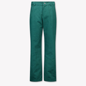 CASABLANCA Kids Boys Pants In Dark Green