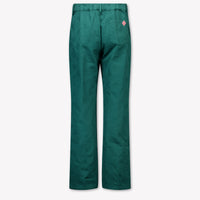 CASABLANCA Kids Boys Pants In Dark Green