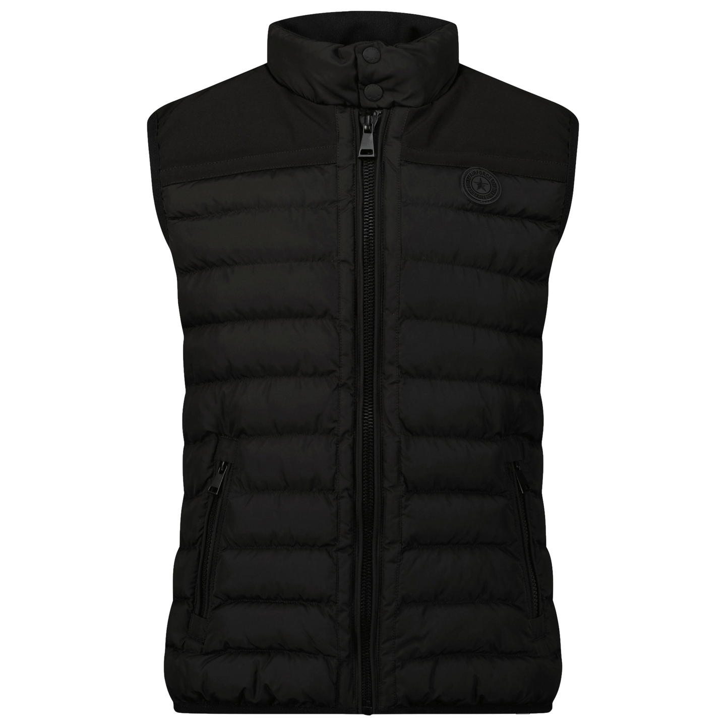 Airforce Kinder Jongens Bodywarmer In Zwart