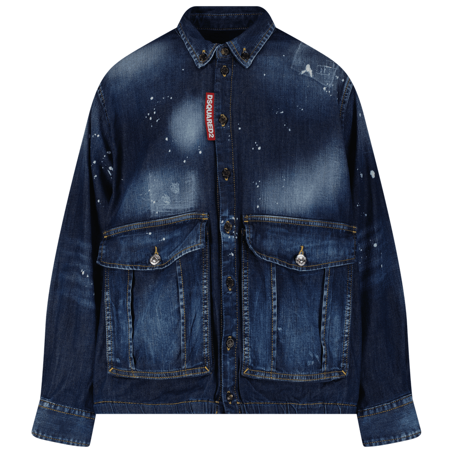 Dsquared2 Kinder Unisex Winterjas Jeans