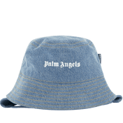 Palm Angels Kids Boys Hat Jeans