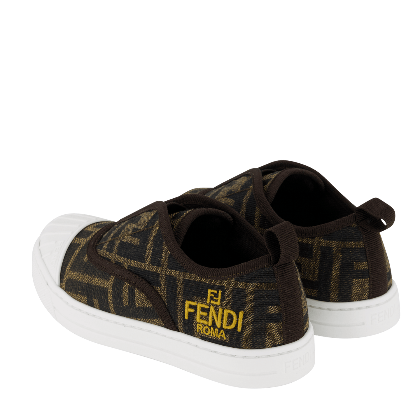 Fendi Kinder Unisex Sneakers Bruin 27