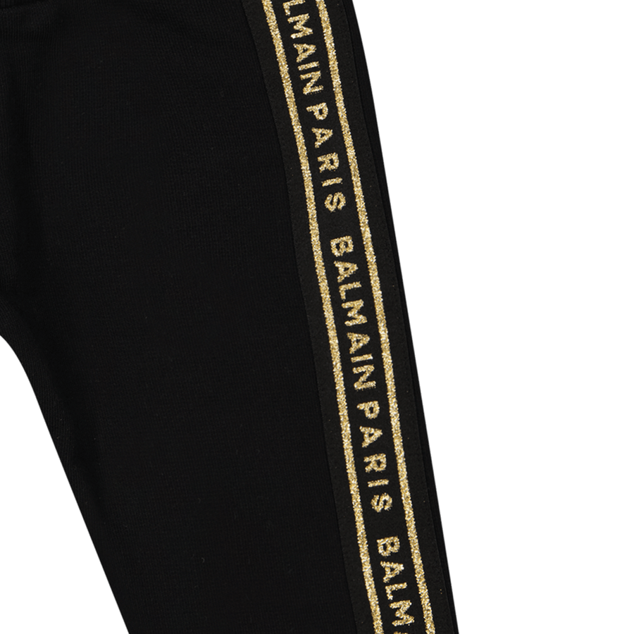 Balmain Baby Unisex Broek Zwart