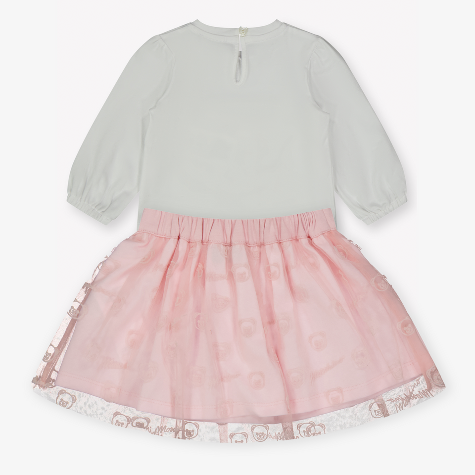 Moschino Baby Meisjes Setje In Wit
