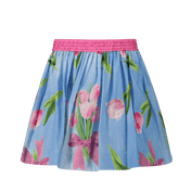 MonnaLisa Kinder Meisjes Rok Blauw