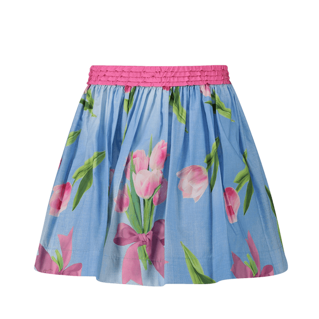 MonnaLisa Kinder Meisjes Rok Blauw 2Y