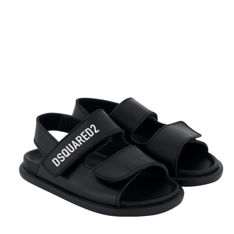 Dsquared2 Kinder Unisex Sandalen Zwart