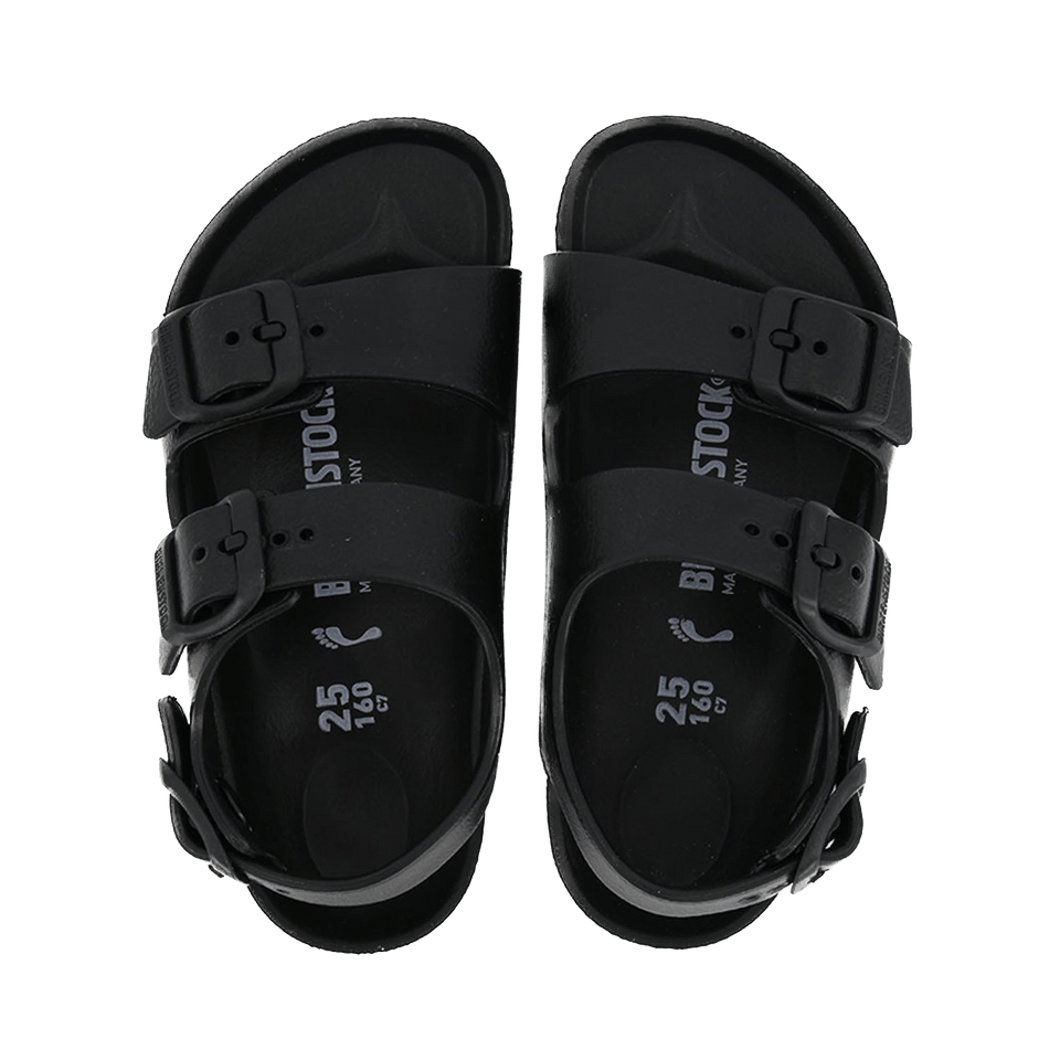 Birkenstock Kinder Unisex Sandalen Eva Milano Zwart