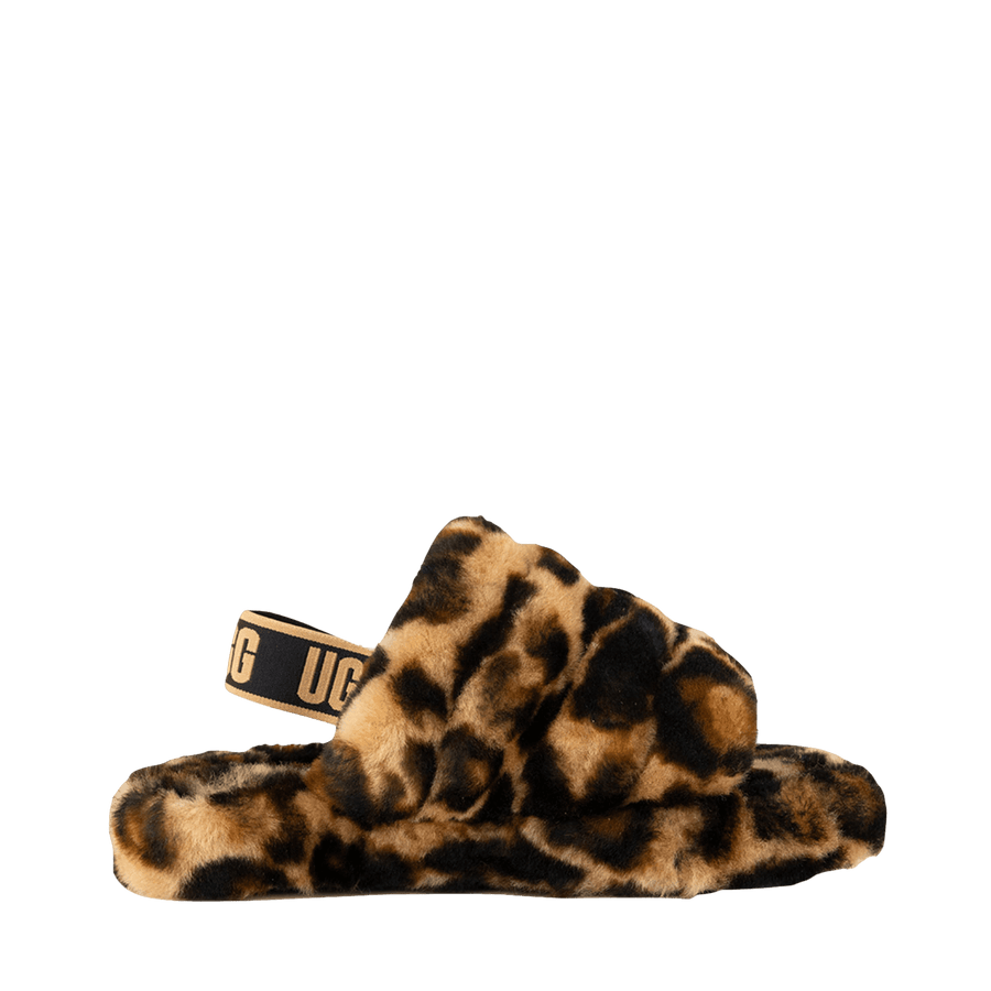 UGG Girls Slippers Leopard Print