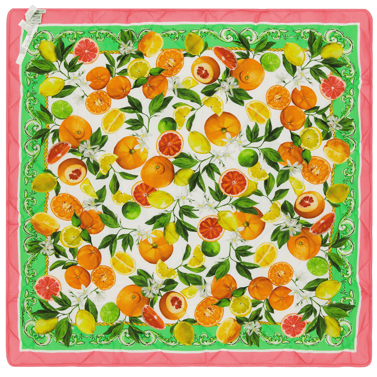 Dolce & Gabbana Baby Meisjes Dekentje Oranje ONE