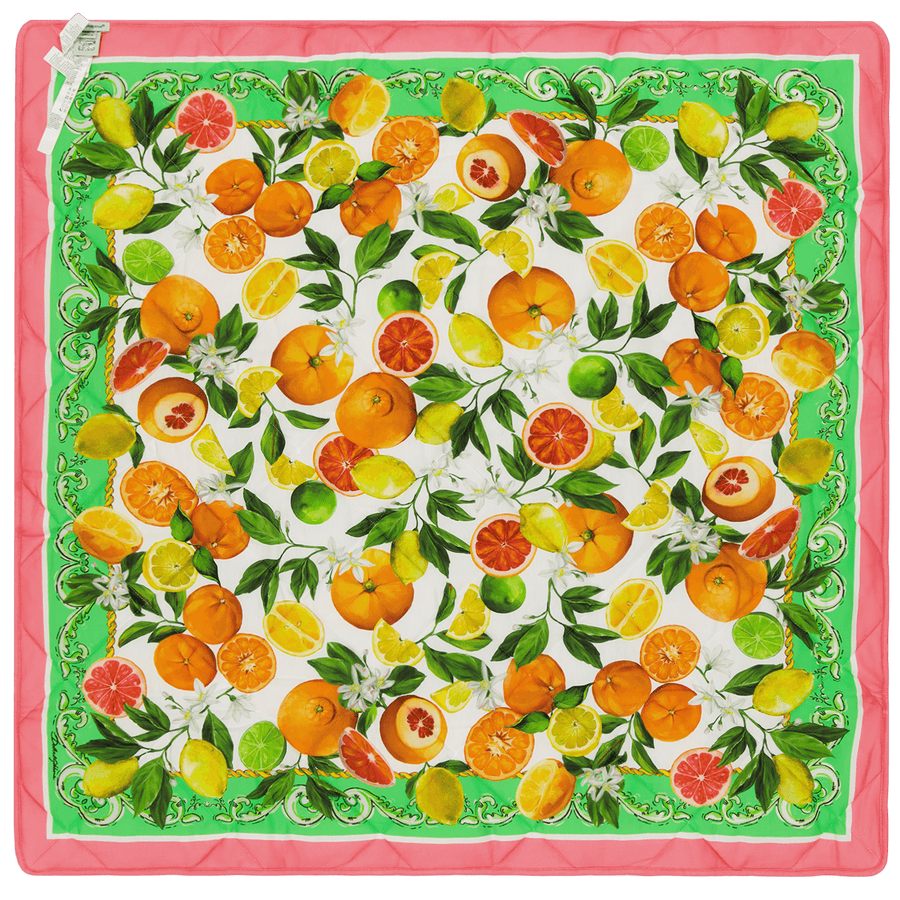 Dolce & Gabbana Baby Meisjes Dekentje Oranje ONE