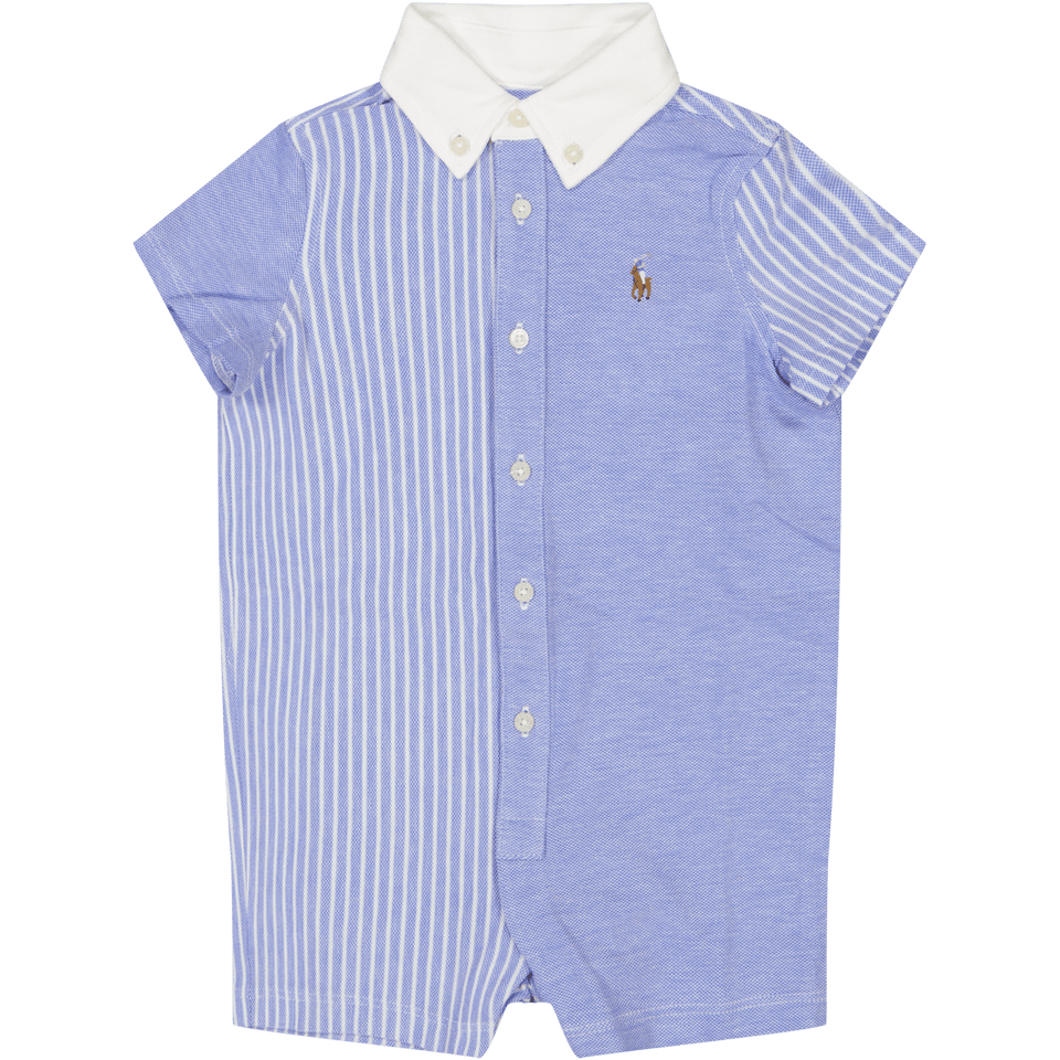 Ralph Lauren Baby Jongens Boxpakje In Licht Blauw